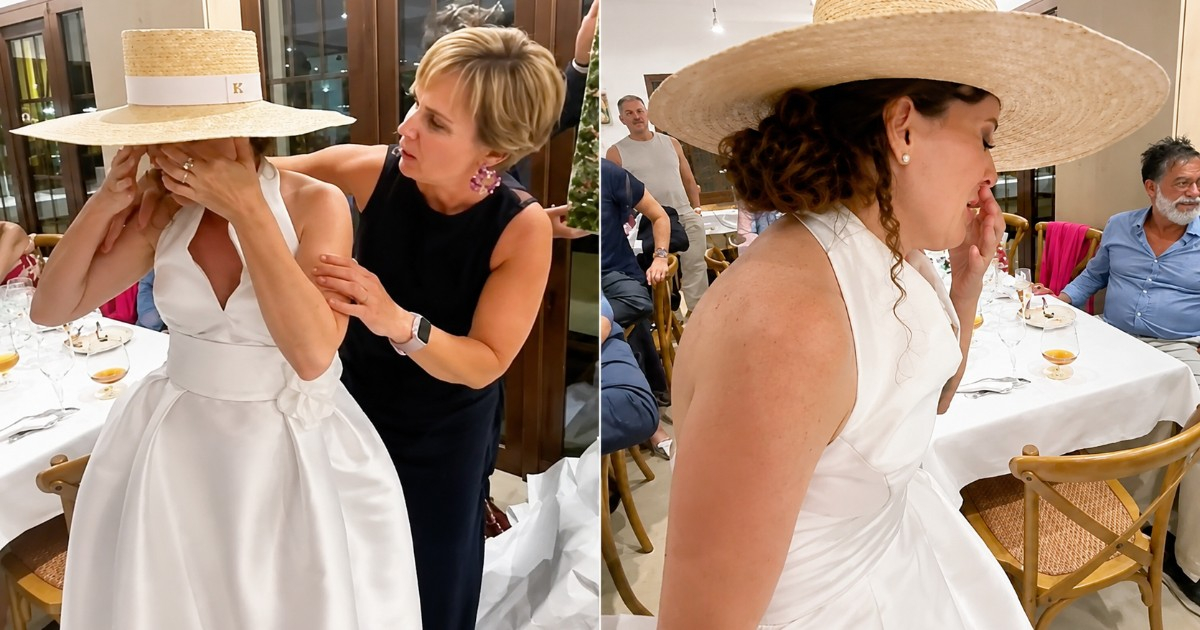 Cuban Bride in Spain Receives Heartwarming Gift That Brings Her to Tears During Wedding