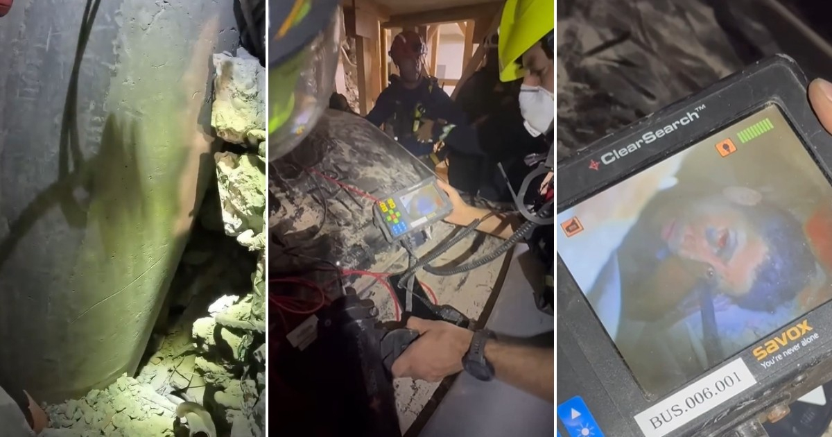 Hernán's Miraculous Survival: Over a Week Trapped and Still Holding On