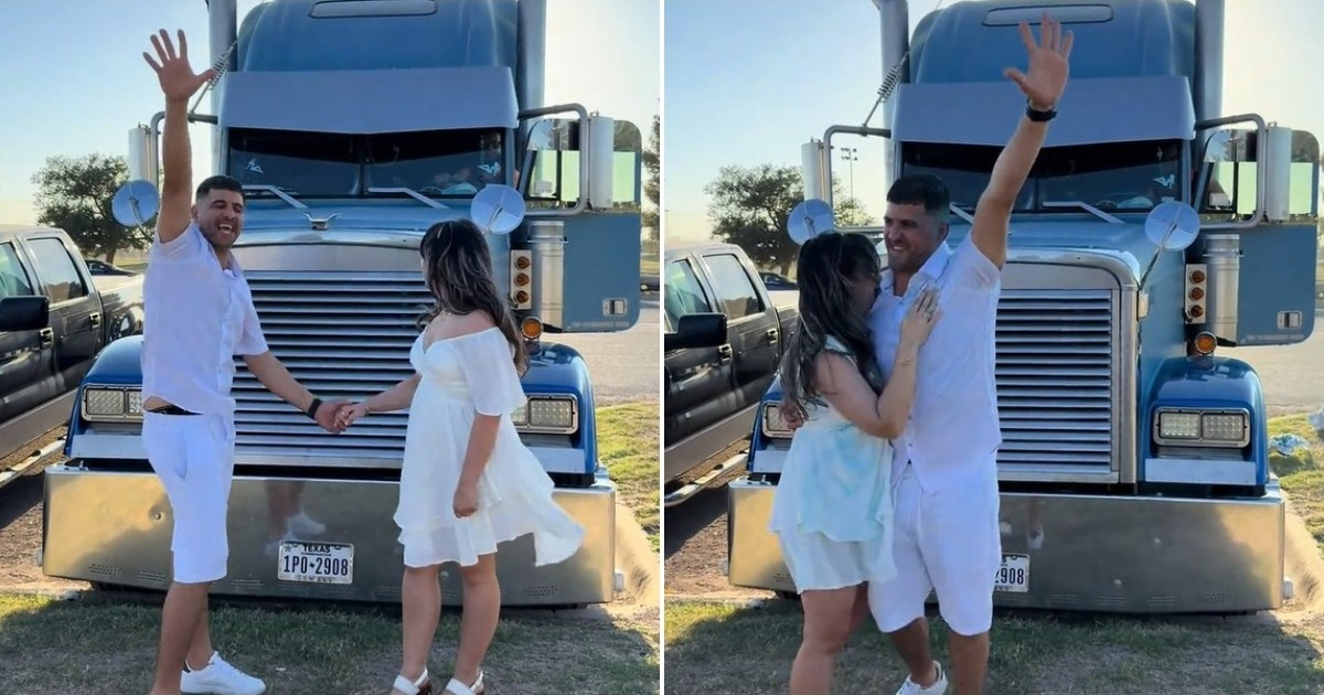 Trucker's Dream Gender Reveal: Cuban Creativity Shines in the U.S.