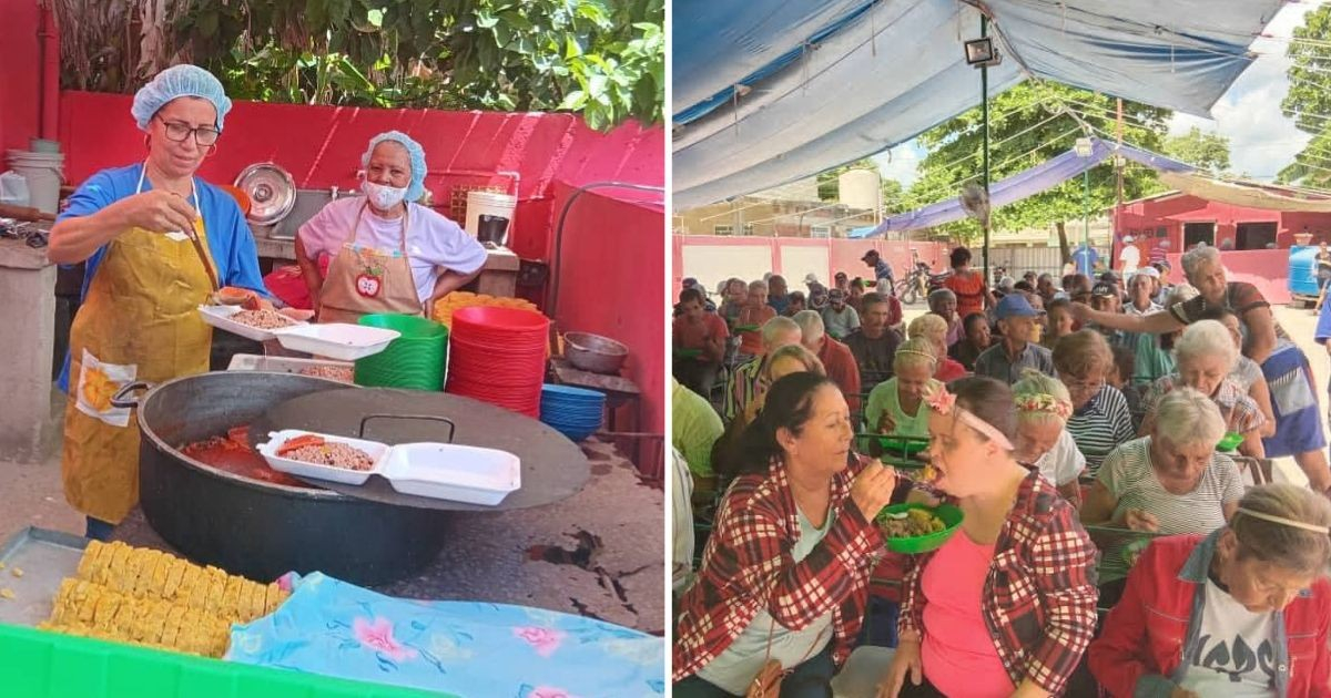 Church in Las Tunas Feeds 190 Vulnerable Individuals: "Every Day It Gets Harder to Do This"