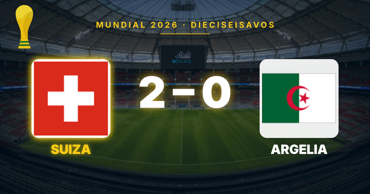 Switzerland Triumphs Over Algeria 2-0 with Goals from Embolo and Ndoye, Moves Forward in 2026 World Cup