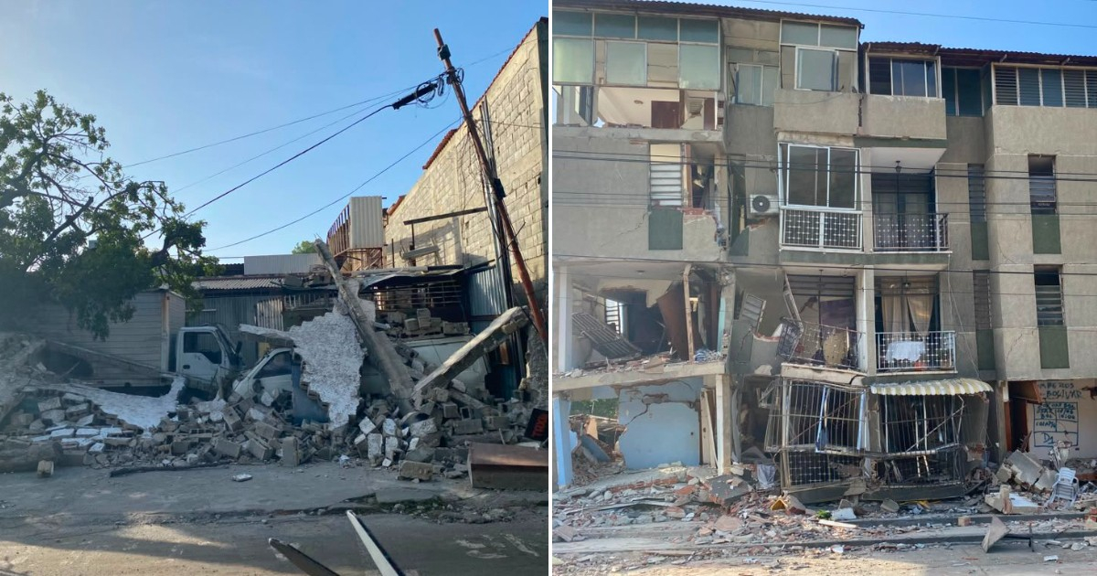 Venezuelan Firefighter Describes Devastation as "A City in Complete Ruins" After Earthquakes