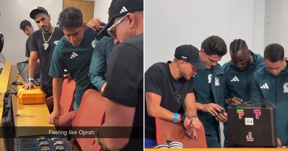 Luxury Watches for Everyone! American YouTuber Gifts Rolexes to Mexican Soccer Team After World Cup Win