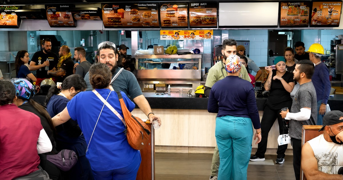 McDonald's in Venezuela Becomes Makeshift Pet Hospital After Earthquakes