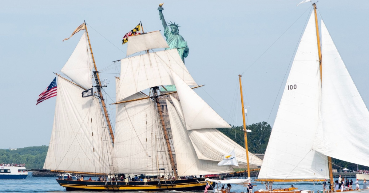 Historic Fleet of Sailing Ships Celebrates 250 Years of American Independence