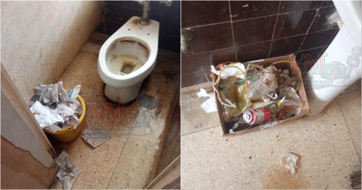 State of the Bathrooms at Juan Bruno Zayas Hospital in Santiago de Cuba