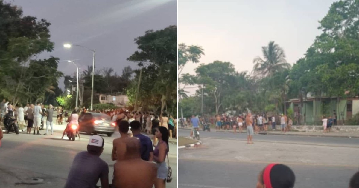 Cubans Take to the Streets in Jaimanitas to Protest After Over 24-Hour Blackout
