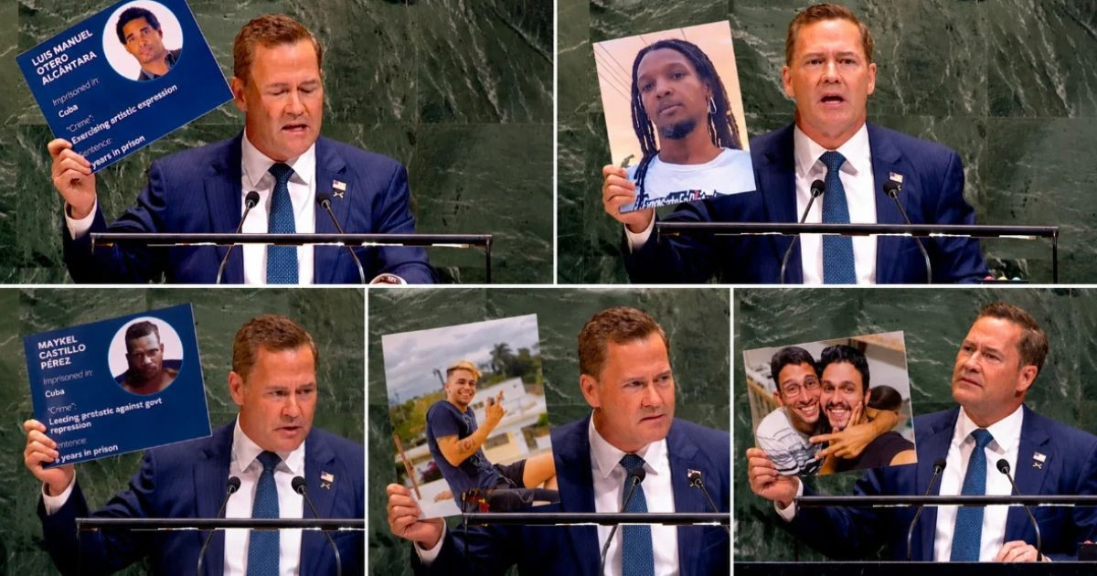 U.S. Ambassador Shows Photos of Cuban Political Prisoners at UN, Blames Regime for Stifling Freedom