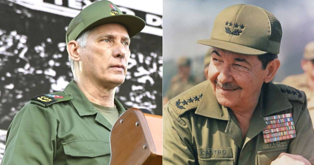 Miguel Díaz-Canel y Raúl Castro. © Facebook/Presidencia Cuba