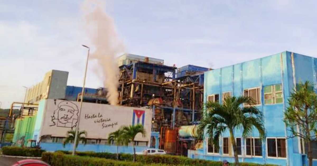 Termoeléctrica Ernesto Guevara, en Santa Cruz del Norte © X / Presidencia Cuba