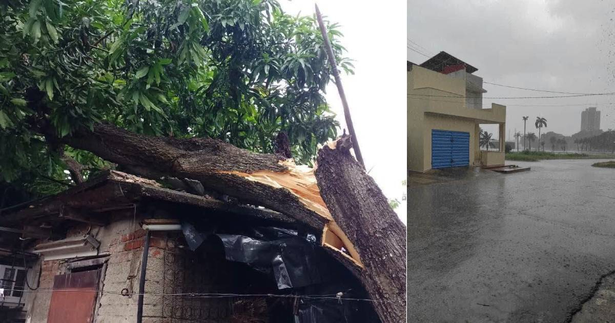 Severe Hailstorm Strikes Camagüey: Topples Trees and Leaves Hospitals Powerless