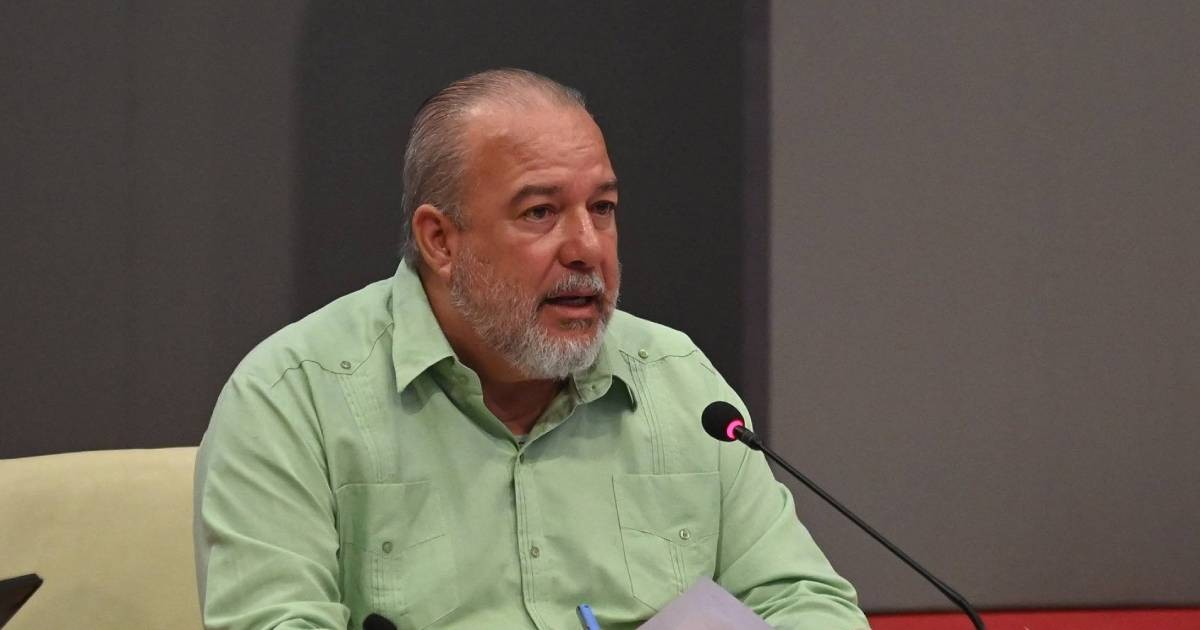 Manuel Marrero Cruz © Facebook/Gobierno Cuba.