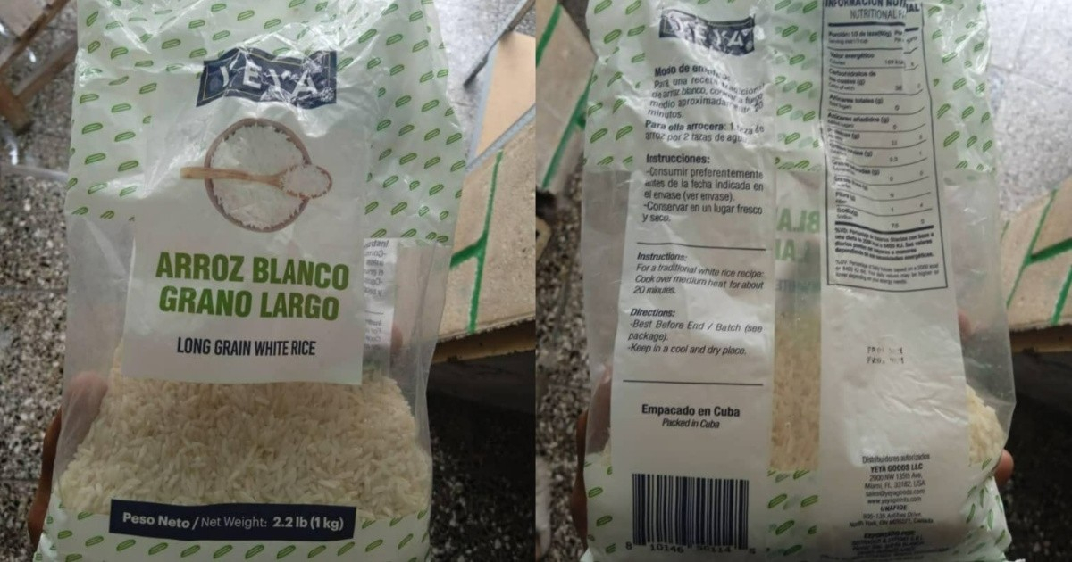 Cuban Consumers Alarmed by Poor Quality Rice Packaged by Mipyme: "Strange Taste and Smell"