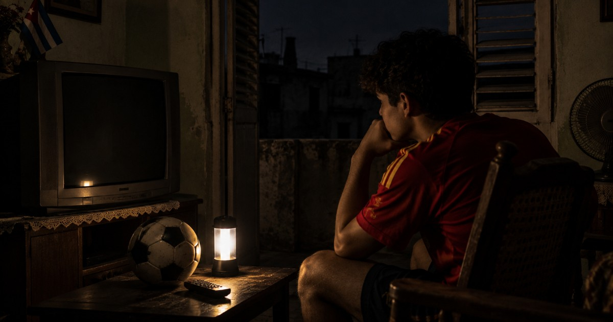 Cubans Frustrated with Power Outages Amid FIFA World Cup Semifinals