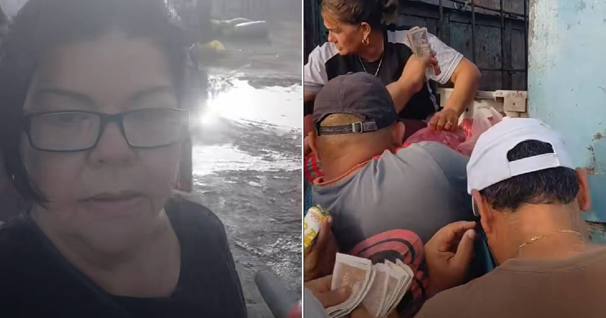 Cuban Woman Bravely Faces Crowd to Purchase Beef in Trinidad: Four Pounds for 3,200 Pesos
