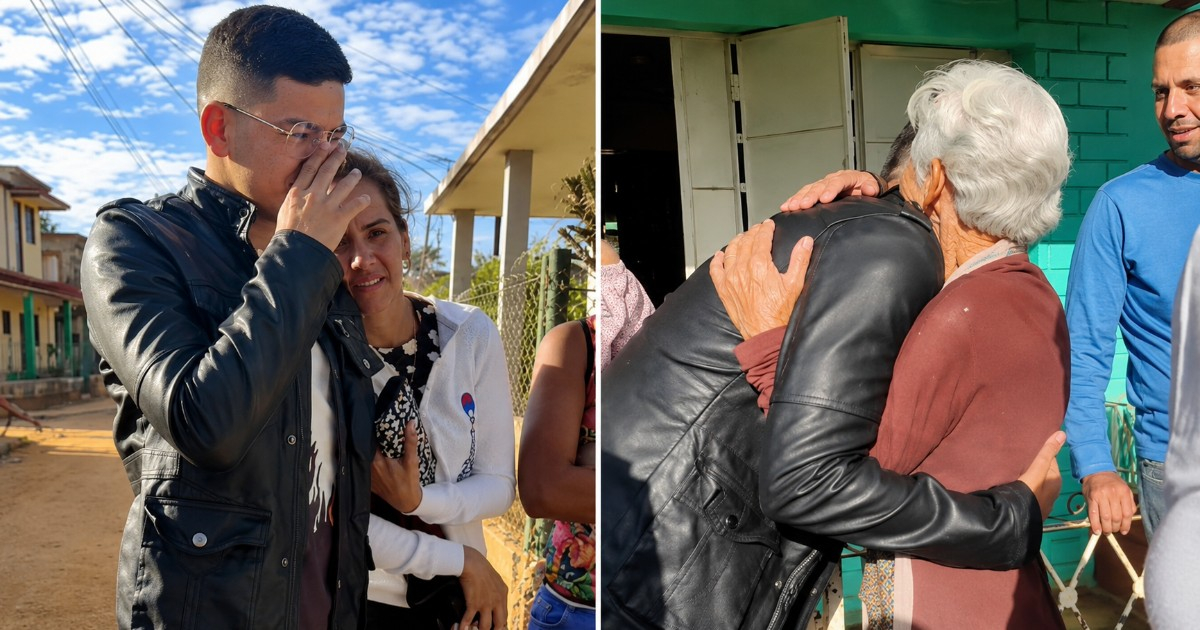 Emotional Farewell of a Young Cuban Before Leaving the Island for Abroad: "This is So Tough"