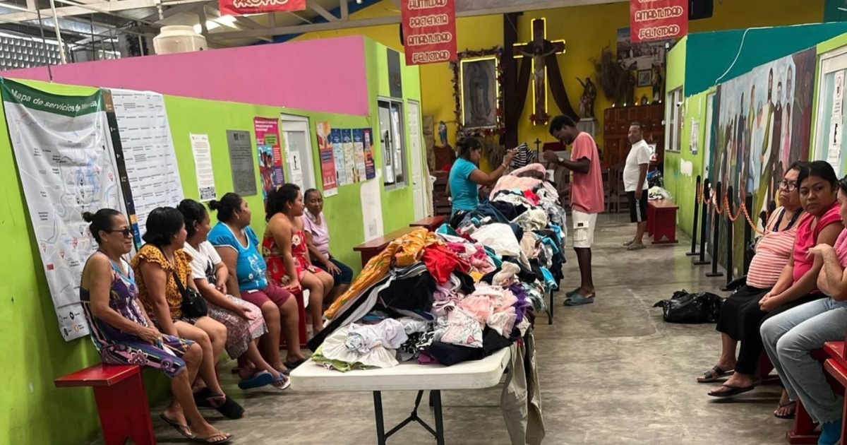 Migrantes en Albergue Amparito, imagen de referencia © Facebook / Albergue Amparito AC