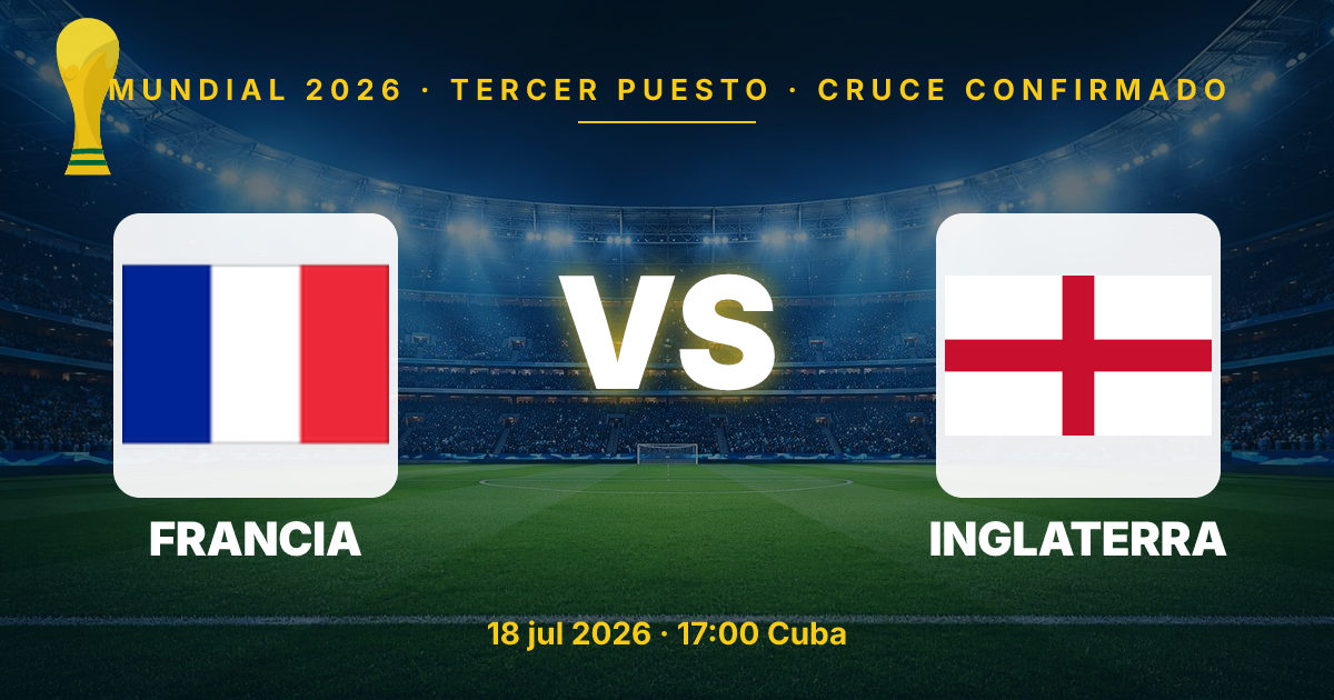 Francia vs. Inglaterra © CiberCuba