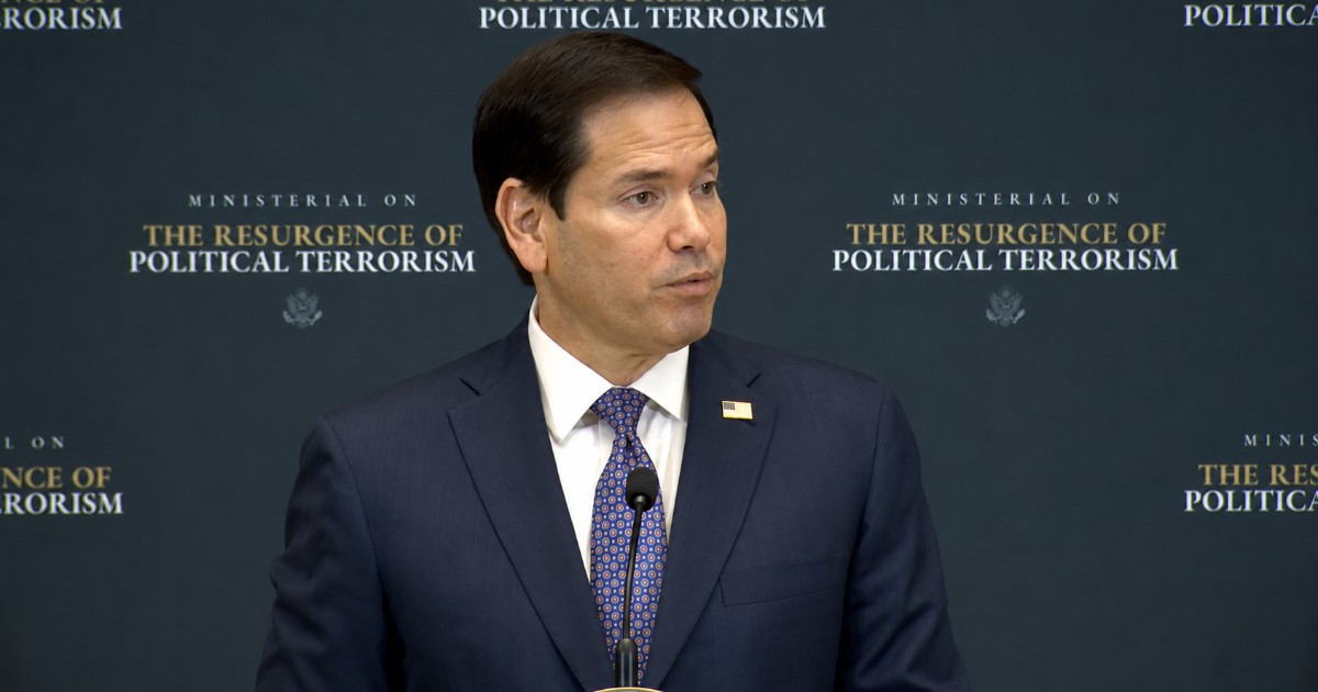 Marco Rubio Accuses Cuba of Supporting a 'Network of Intelligence and Ideology' Tied to Extremist Groups