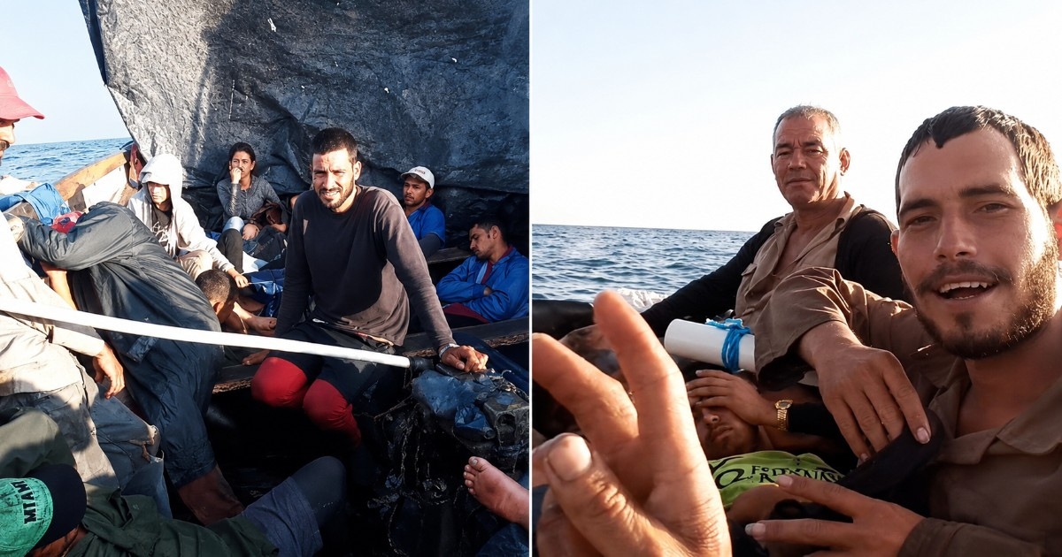 Video Surfaces of Cuban Rafters Adrift During Journey to the U.S.