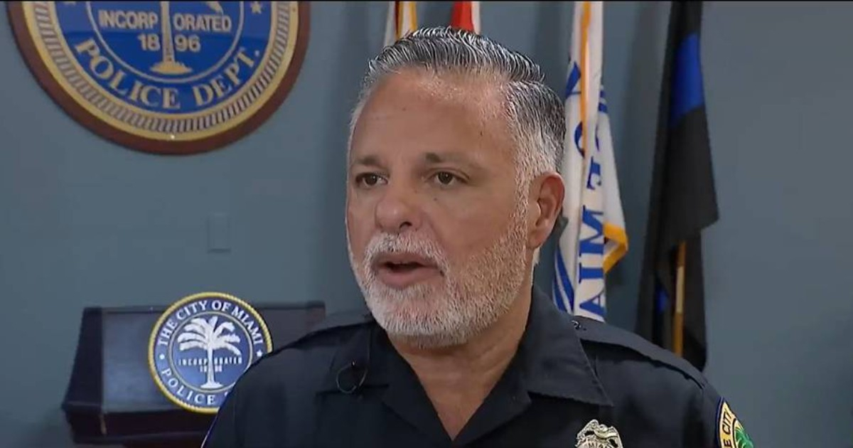 Vocero de la Policía de Miami © Telemundo 51