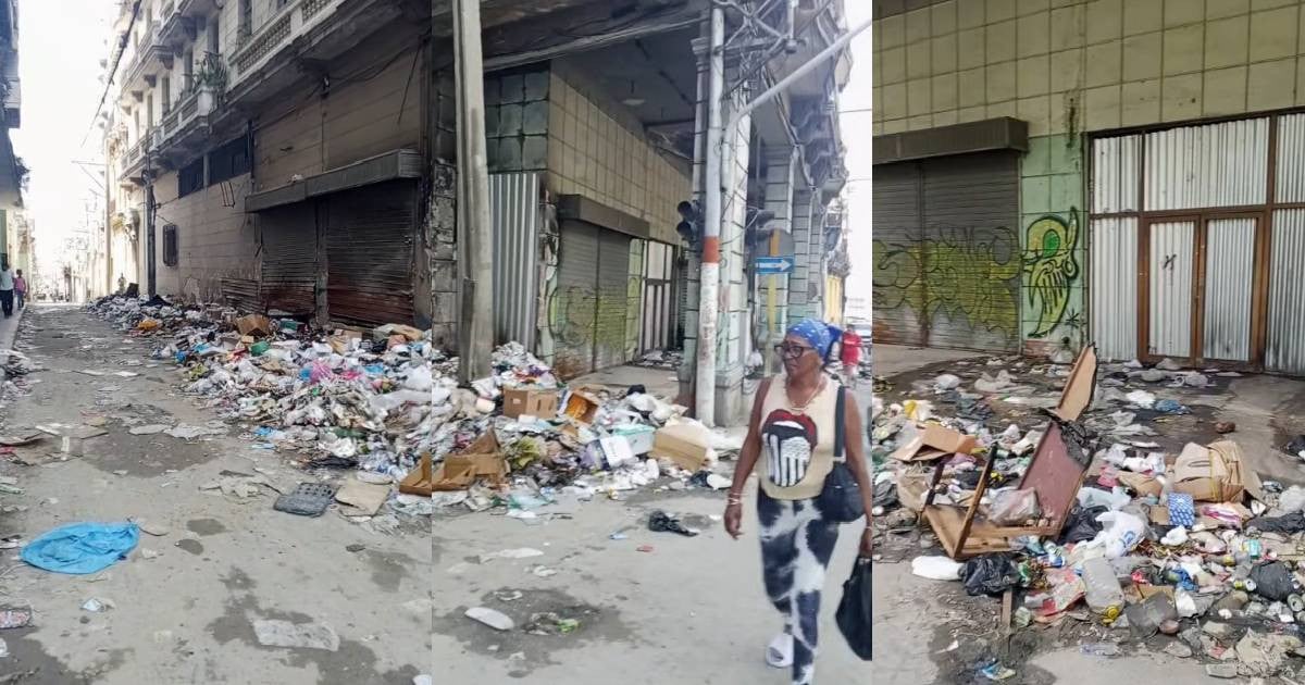 Crisis at Monte Street: Havana's Historic El Cadete Corner Overwhelmed by Waste and Neglect
