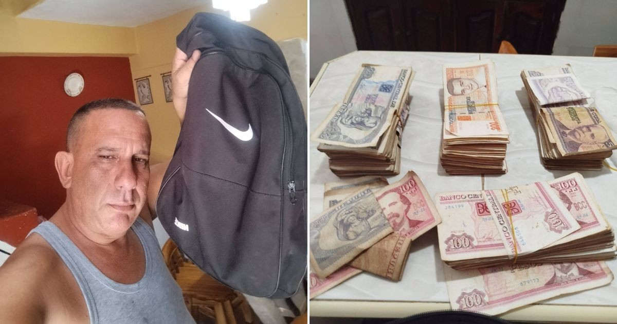 Activist Discovers Backpack Full of Money in Sancti Spíritus, Seeks Owner