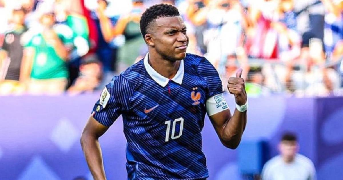 Kylian Mbappé © X/@FisicoImpuro