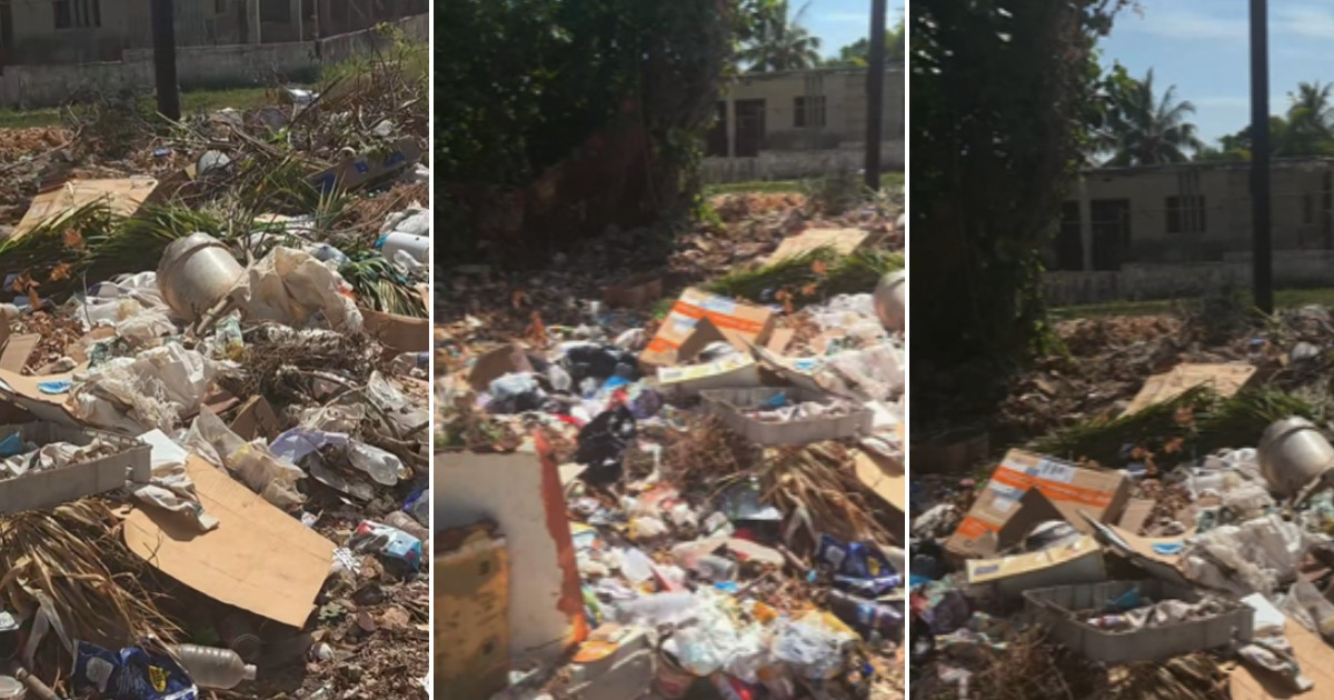 Cuban Woman Highlights Trash Dump Near Her Home: "My God, That's Why There Are So Many Diseases and Problems"
