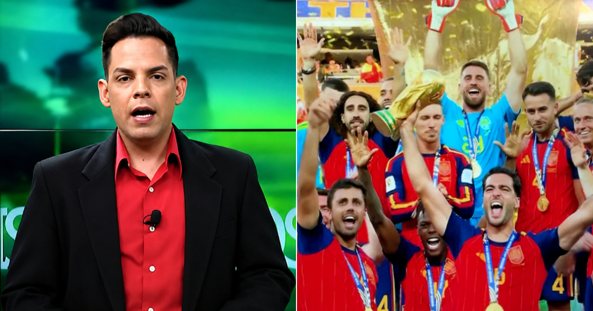 Spokesperson Known for Defending Cuban Regime Reveals Affection for Spain's Soccer Triumph