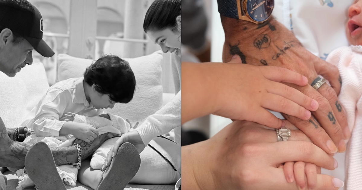 Nadia Ferreira and Marc Anthony Welcome Their New Daughter, Myla