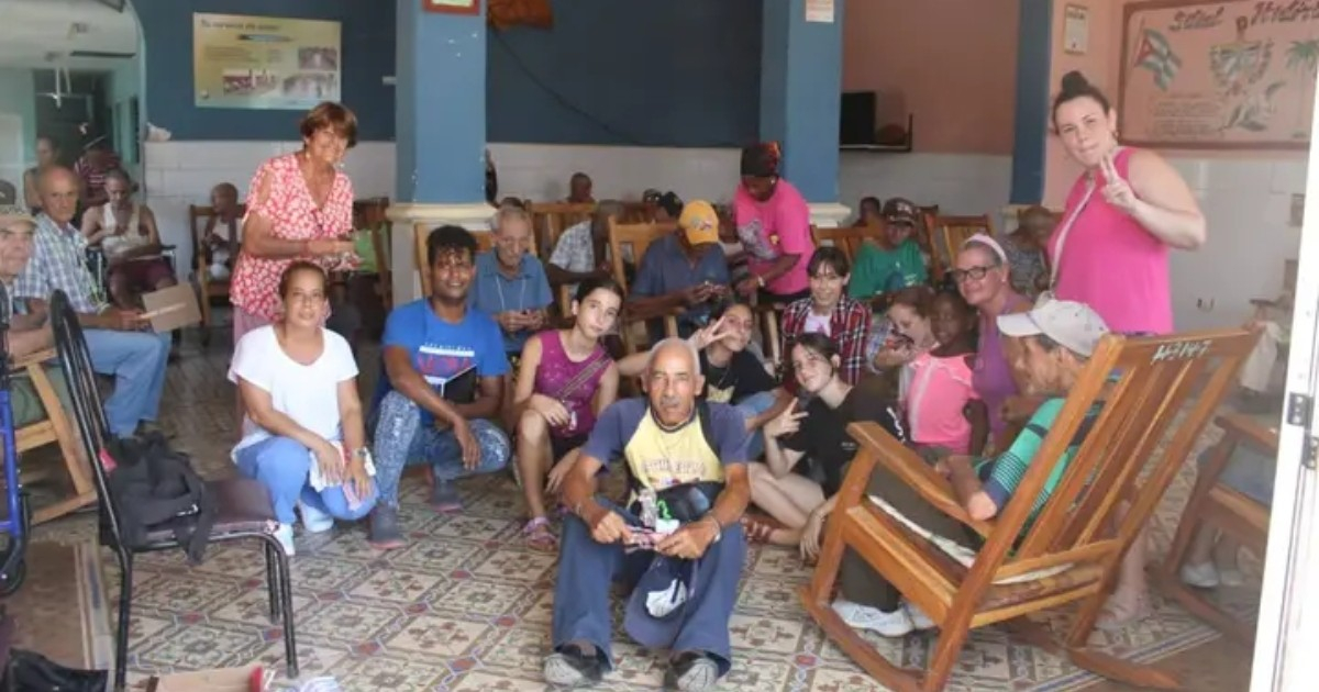 Caritas Cuba Brings Joy and Music to Seniors in Limonar Nursing Home with Heartwarming Intergenerational Gathering