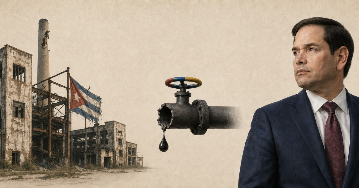 Marco Rubio Highlights Cuba's Major Issues: Failing Economic Model and End of Venezuelan Oil
