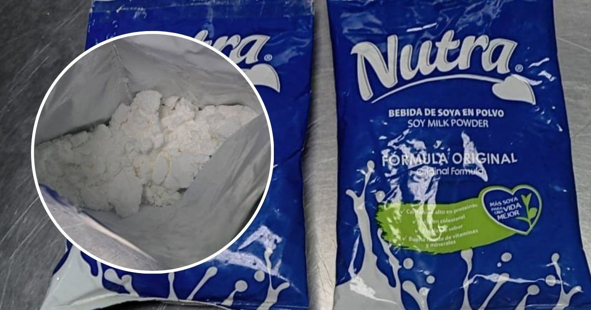 Cocaine Disguised as Milk Powder Seized at Havana Airport