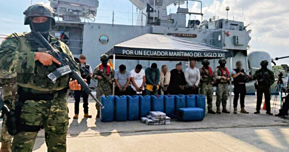 International Coalition Seizes Nearly Three Tons of Drugs in Ecuador's Largest Maritime Bust of the Year