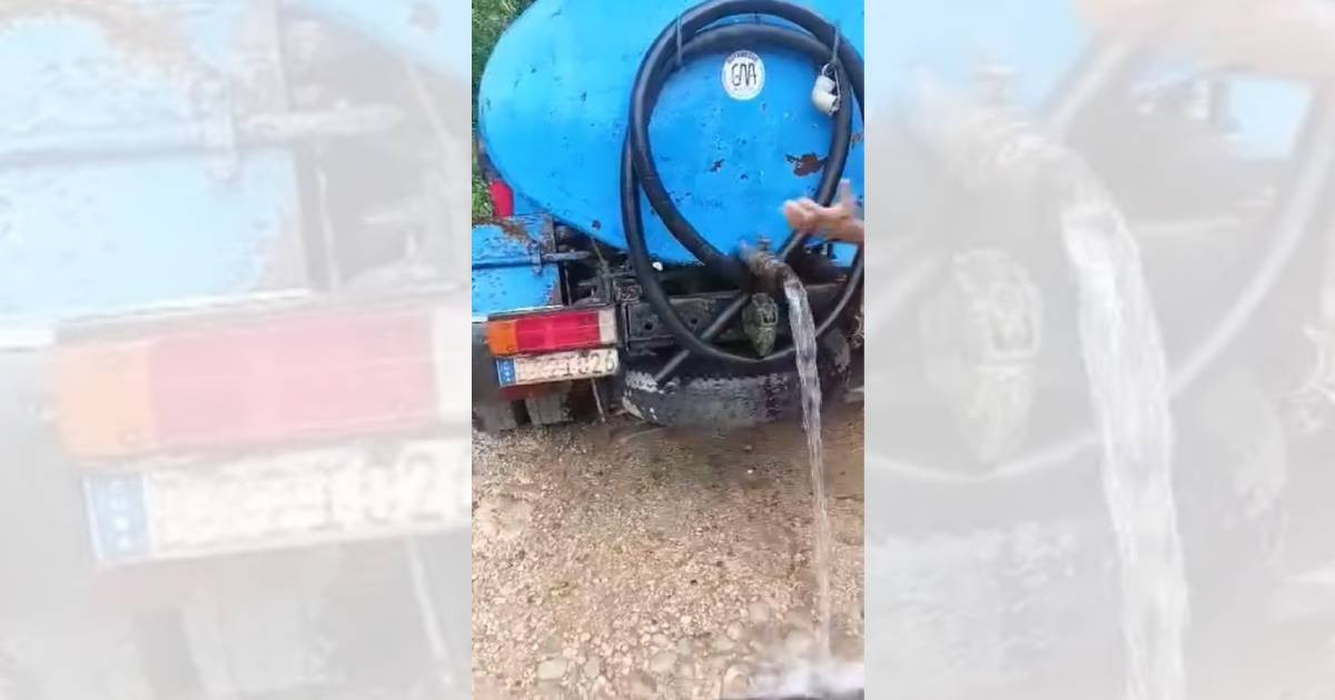 State Truck Driver Sparks Outrage by Wasting Water Amid Cuban Supply Crisis