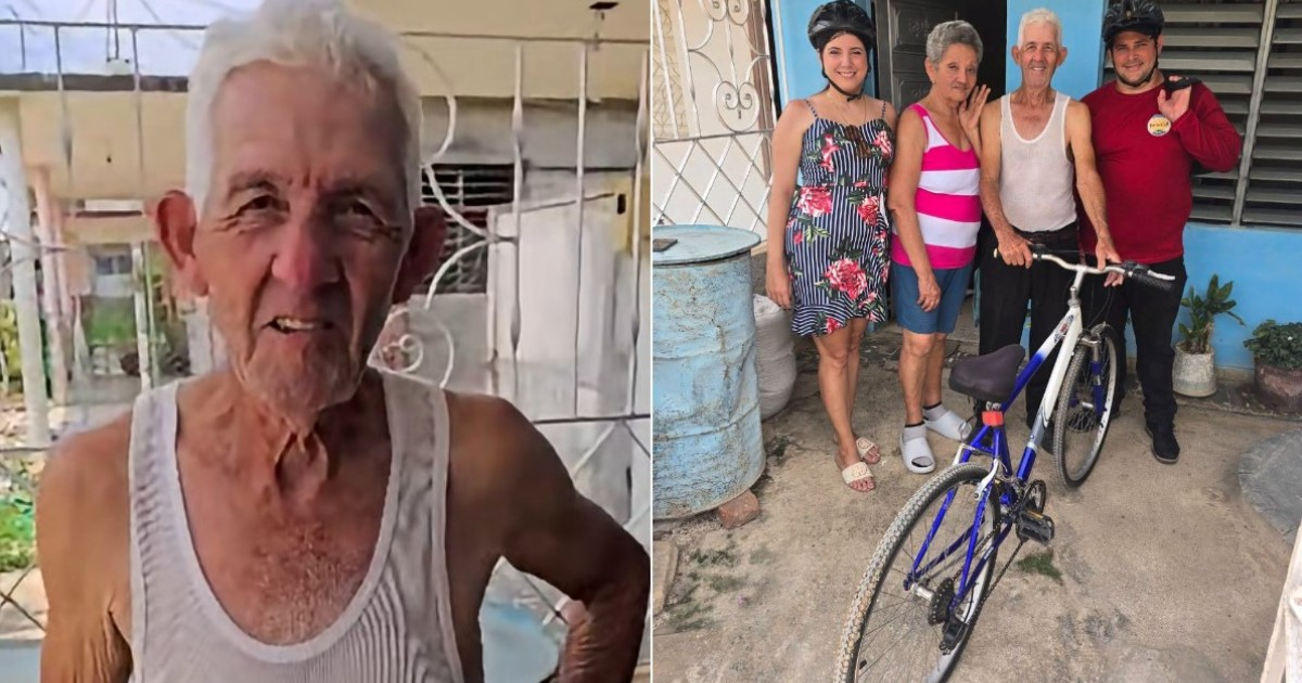 Elderly Cuban Receives Bicycle and Cash After Theft in Ciego de Ávila