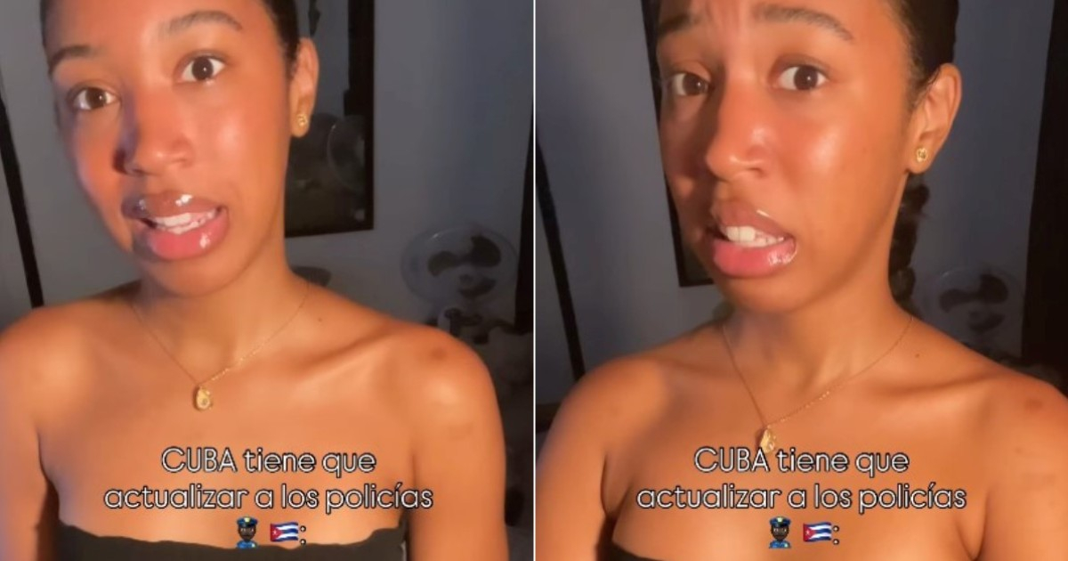 Cuban Woman Criticizes Law Enforcement's Decline: "The Black Wasps Are Now Just Flies"