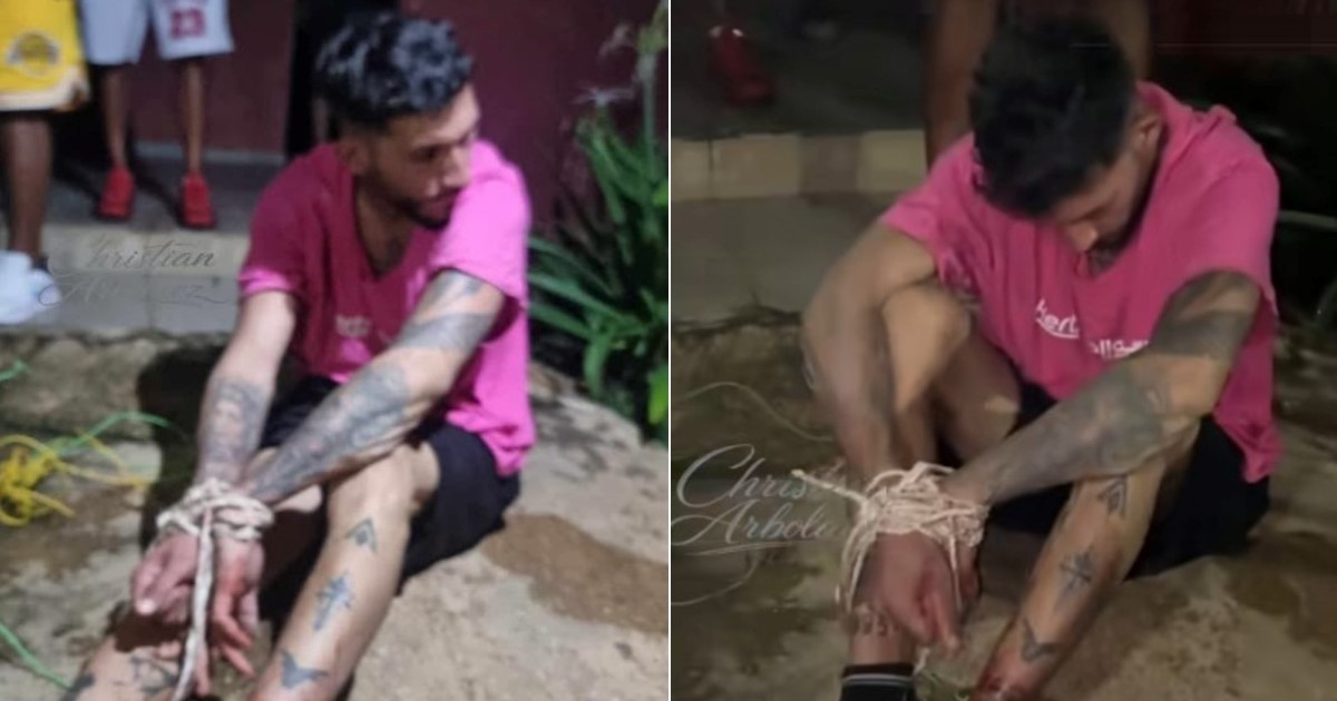 Residents of Cardenas Restrain Alleged Thief in Vigilante Action