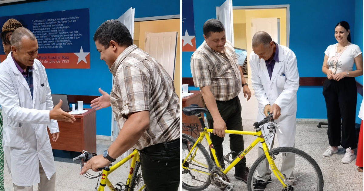 Bicycle Gift to ICU Chief Sparks Outrage on Social Media: "Will He Pedal Through Havana After a Shift?"