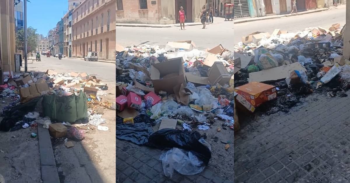 Eusebio Leal Would Turn in His Grave: Havana's Historic Center Overwhelmed by Trash