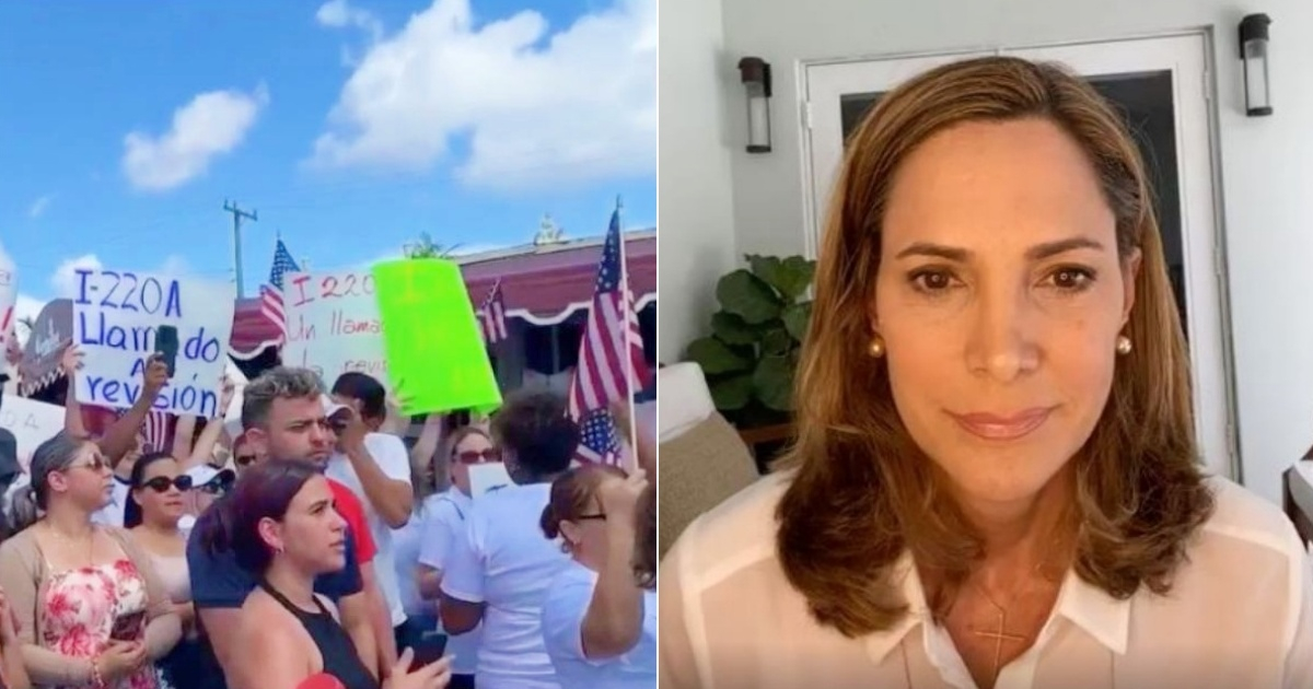 María Elvira Salazar Issues Stern Warning to Cubans with I-220A Forms