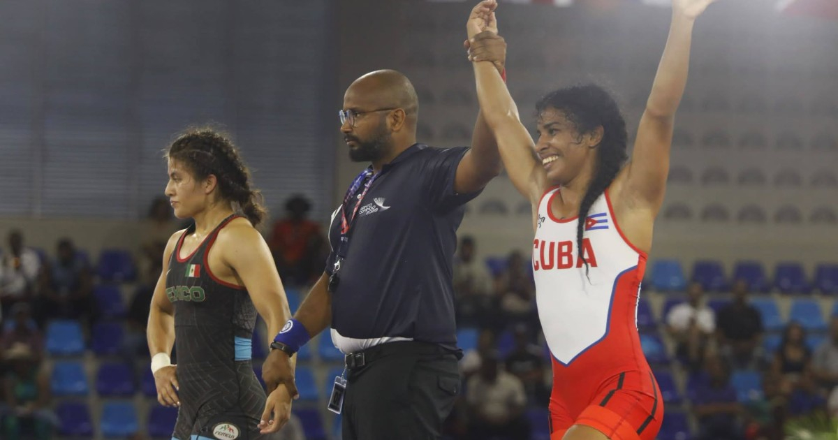 Cuban Athletes Shine with Four Gold Medals in Women's Wrestling at Central American and Caribbean Games