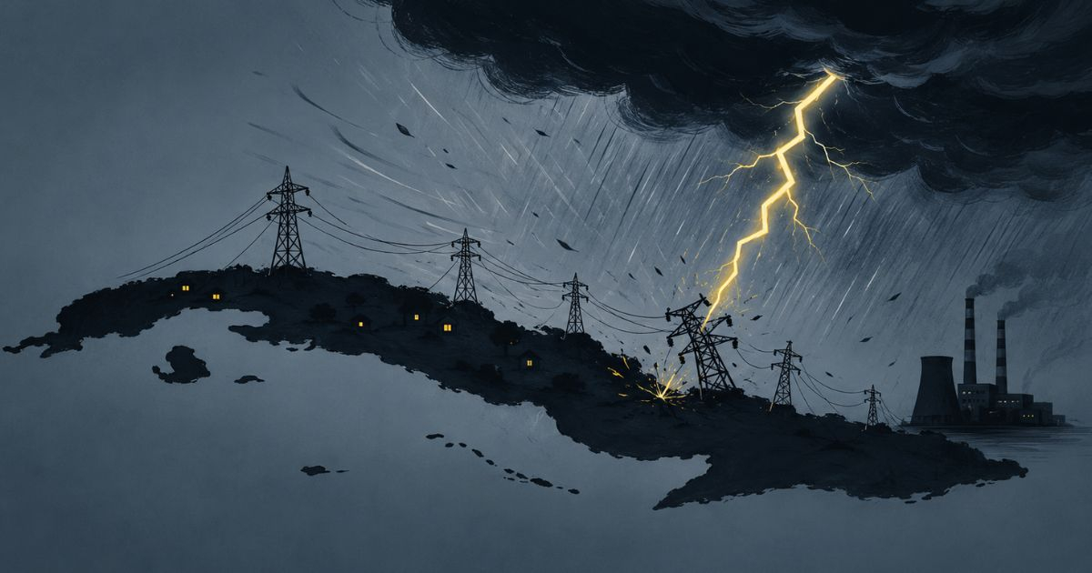 Cuban Power Authority Blames Latest National Grid Blackout on "Weather Events"