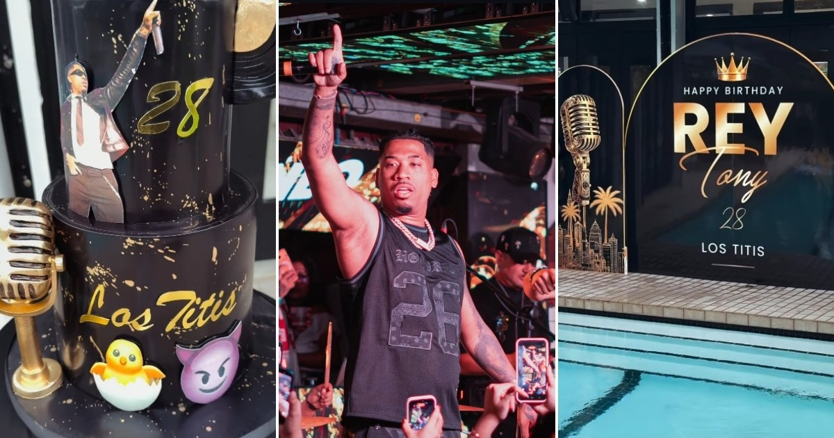 Rey Tony Celebrates 28th Birthday in Miami: A Night to Remember with the "Dichávate" Star