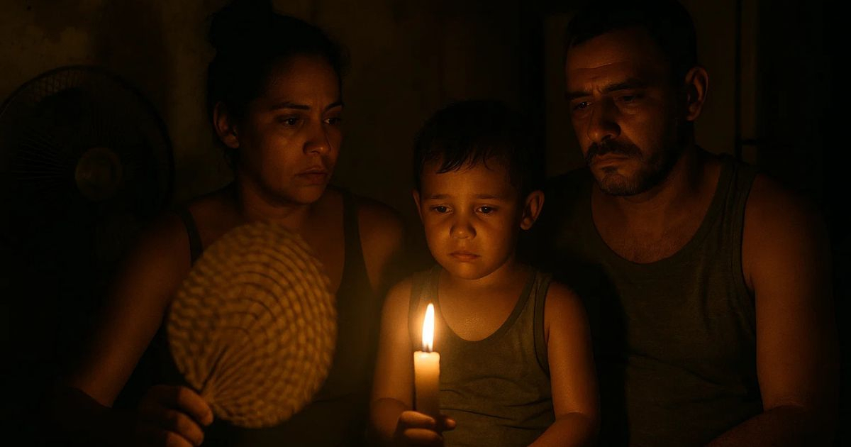 Familia cubana © CiberCuba IA