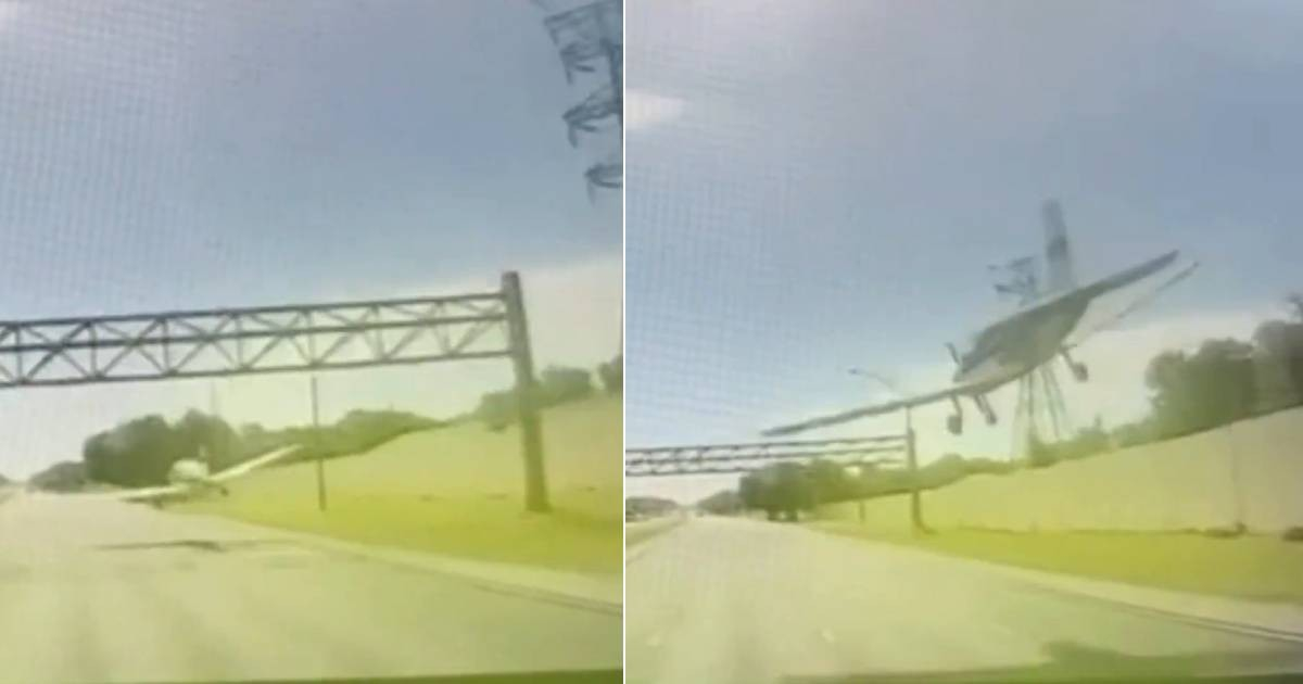 Flight Instructor Heroically Lands Plane on Florida Highway, Averting Disaster