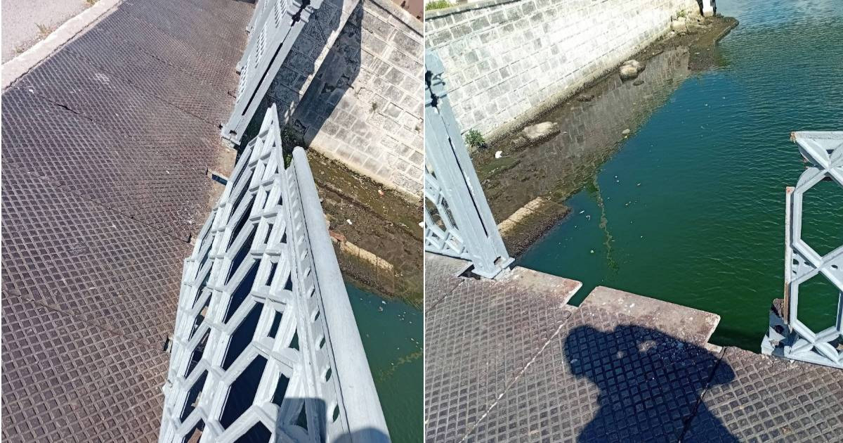 Metal Railings Vanish from Historic Bridge in Matanzas Amid Vandalism Surge