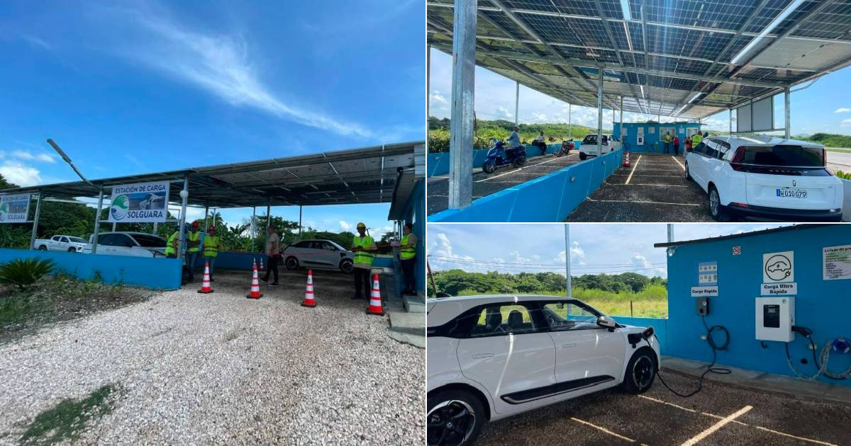 Villa Clara Introduces New Solar Charging Stations, Featuring Cuba's First Rapid and Ultra-Rapid EV Charging Hub