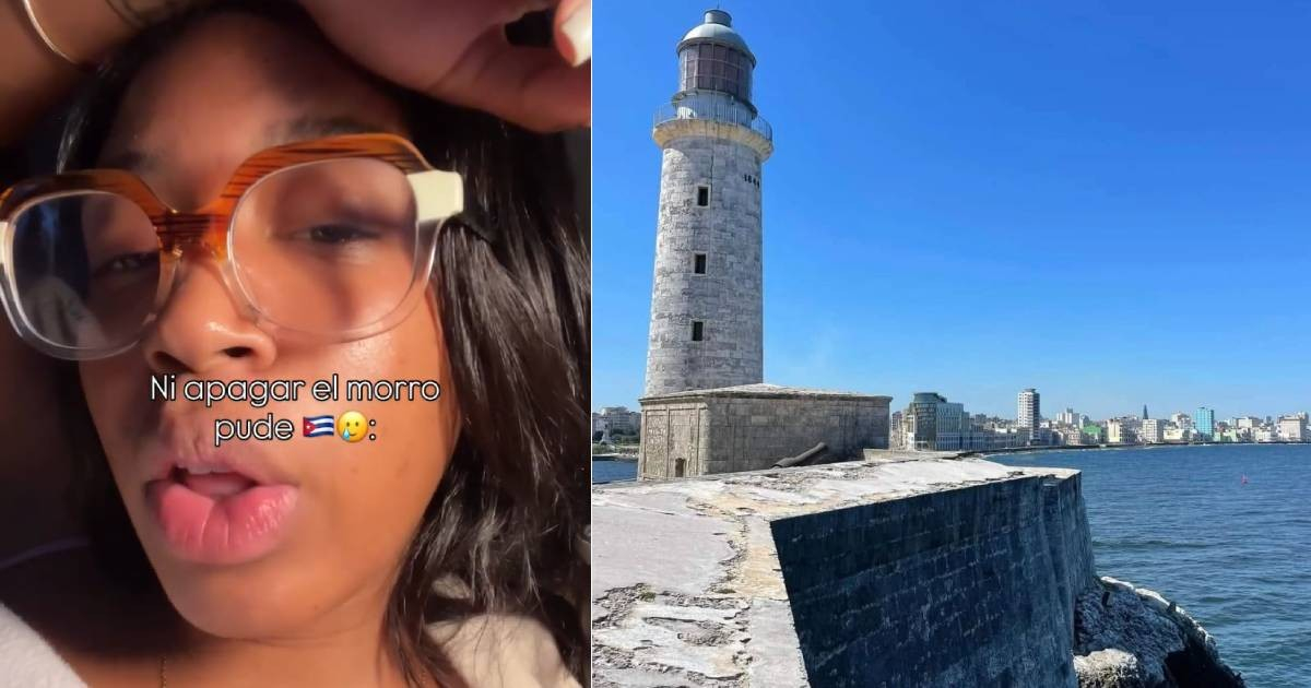 Cuban Woman's Sarcastic Take on Power Outages: "I Wanted to Turn Off El Morro, but It Went Dark First"